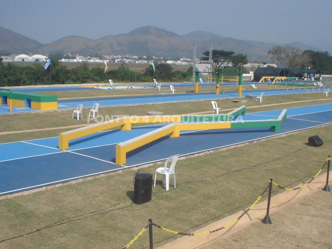 projeto pista de obstáculos do pentátlo militar